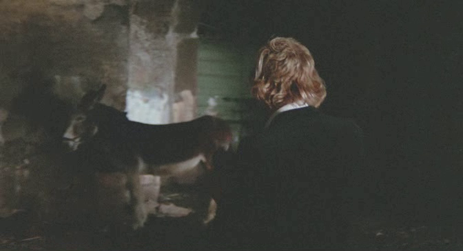 Screengrab from Toby Dammit, 1968, Federico Fellini